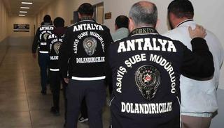 Antalya&rsquo;da milyonluk dolandırıcılık operasyonu
