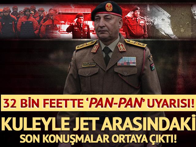 Libya heyetini taşıyan u&ccedil;ak nasıl d&uuml;şt&uuml;? Bakan Uraloğlu paylaştı: Kuleyle jet arasındaki son diyalog... "PAN-PAN uyarısı deklare etmiş"