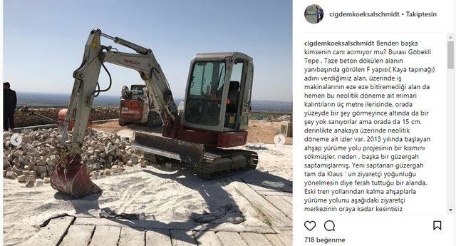 Göbeklitepe'de yürütülen iş makineli çalışmaya ölen kazı başkanının eşinden tepki