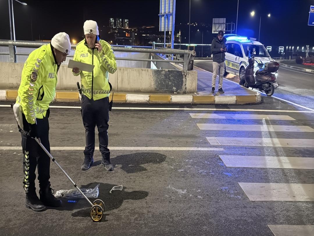 Motosiklet kazasında astsubay ağır yaralandı 1