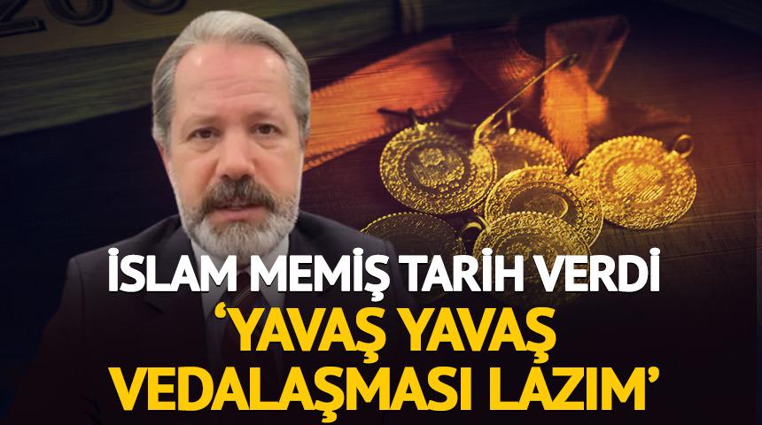 İslam Memiş altın i&ccedil;in tarih verdi 'Yavaş yavaş vedalaşması lazım'
