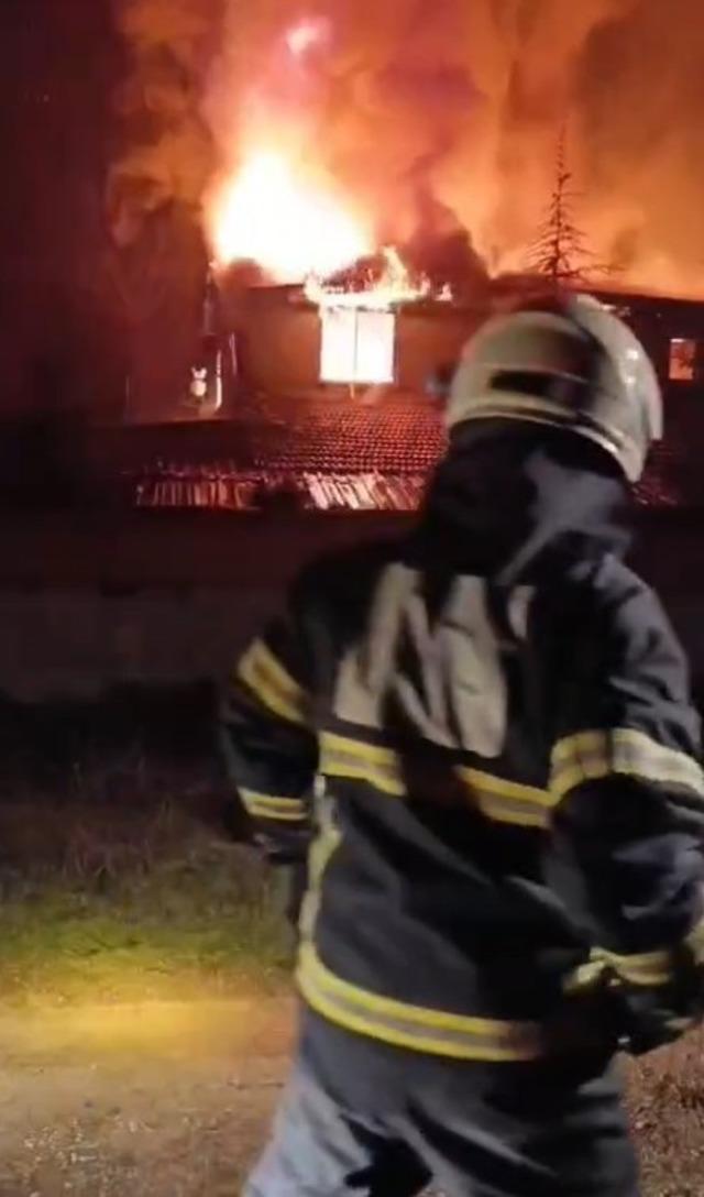 Turhal’da çıkan yangında bir kadın hayatını kaybetti 1