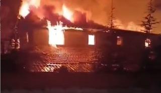 Turhal&rsquo;da &ccedil;ıkan yangında bir kadın hayatını kaybetti