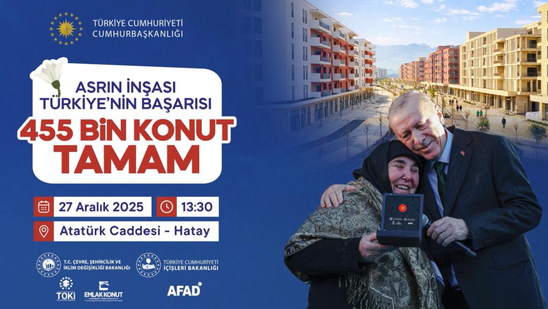 Bakan Kurum 455 bininci konut teslim t&ouml;reninin tanıtım filmini paylaştı! 4