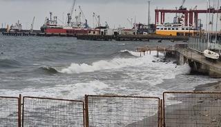 Tekirdağ&rsquo;da şiddetli poyraz