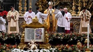 Papa 14’üncü Leo, Vatikan'da ilk kez Noel ayini yönetti