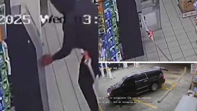 Ortalık savaş alanına döndü! ATM'yi yerinden söküp çaldılar! O anlar kamerada