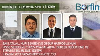 Borfin'den 'sınıf içi eğitim'