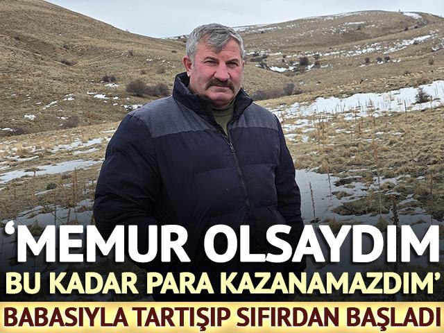 Babasıyla tartışıp başladı 'Memur olsaydım bu kadar para kazanamazdım'
