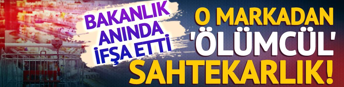 O markadan '&ouml;l&uuml;mc&uuml;l' sahtekarlık!