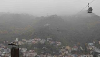 Ordu&rsquo;nun &lsquo;seyir terasında&rsquo; sis g&uuml;zelliği