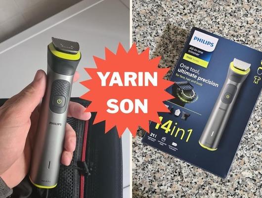 Philips tıraş makinesindeki indirim sadece yarına kadar var!