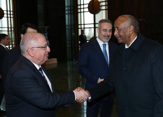 Ankara da kritik temas: Cumhurbaşkanı Erdoğan, Sudan Egemenlik Konseyi Başkanı Burhan ı kabul etti 4