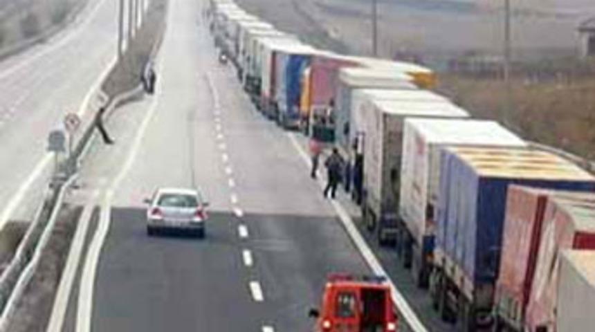 Kapıkule’de ceza protestosu krizi