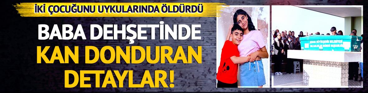 &Ccedil;ocuklarının y&uuml;zlerine yastık bastırıp vurmuş!