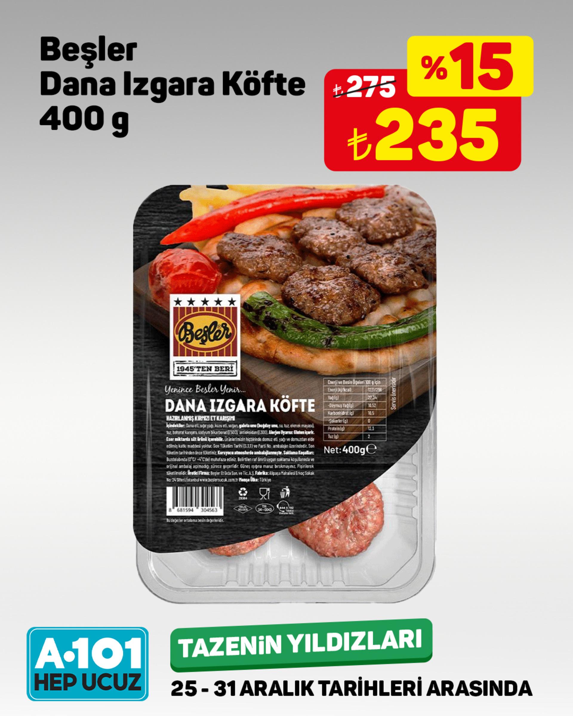 25 Aralık - 31 Aralık