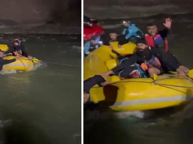 Otomobil Zap Suyu'na yuvarlandı: Kayıp kişiler aranıyor