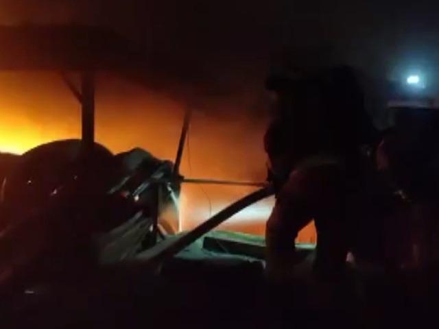 Kahramanmaraş&rsquo;ta iş yeri yangını