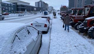 Kars ve Ardahan'da kar etkili oldu