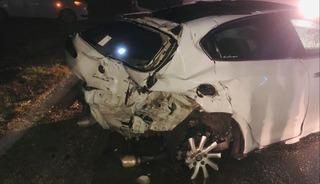 Bilecik&rsquo;te yağış kazayı beraberinde getirdi