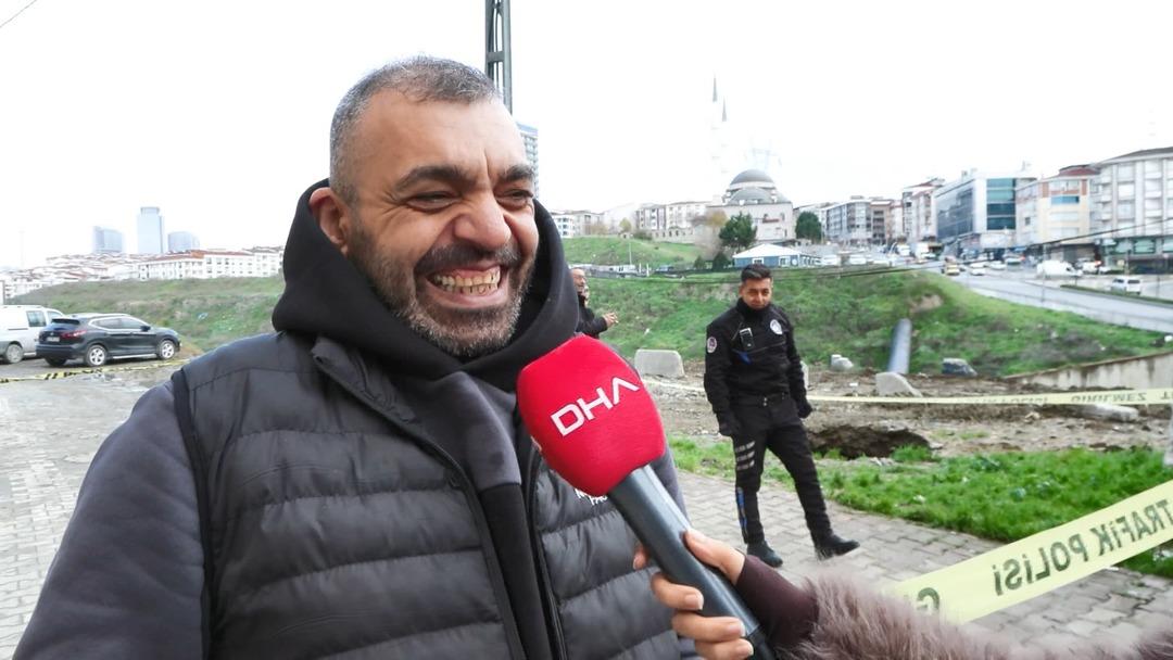 Esenyurt ta g&ouml;&ccedil;&uuml;k arabayı yuttu! Sahibinin tepkisi g&uuml;ndem oldu: "G&ouml;m&uuml;n gitsin" 8