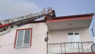 Bucak&rsquo;ta bacada yangın paniği