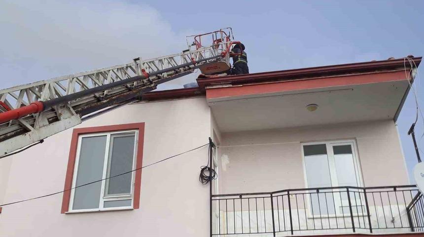 Bucak&rsquo;ta bacada yangın paniği