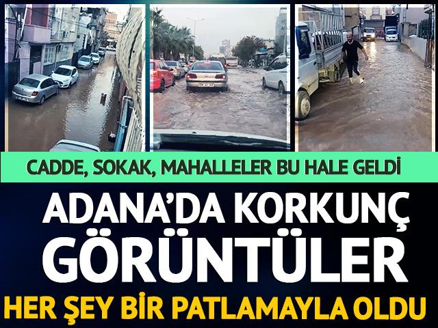 Her şey bir patlamayla oldu