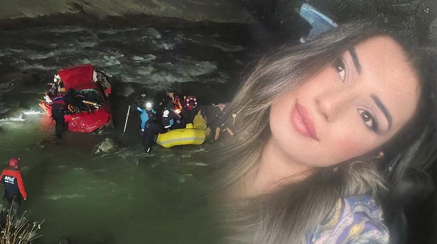 Aracıyla Zap Suyu'na yuvarlanmıştı: 23 yaşındaki Sude'den acı haber!