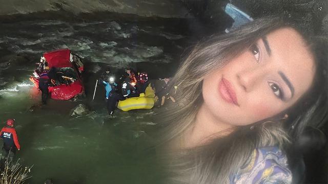 Aracıyla Zap Suyu'na yuvarlanmıştı: 23 yaşındaki Sude'den acı haber!