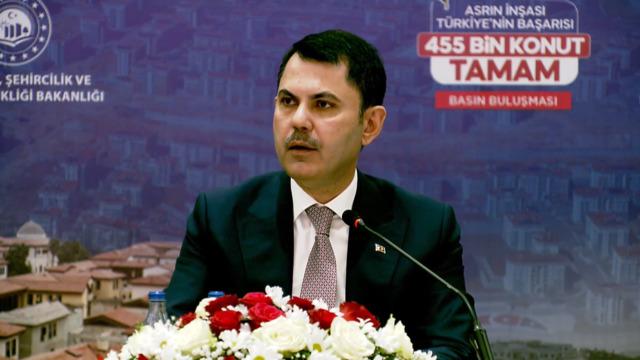 Bakan Kurum deprem bölgesinden Sözümüzü tuttuk diyerek duyurdu: İzlanda kadar alanda inşayı bitirdik