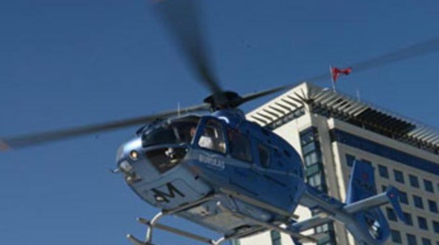 Helitaksi sefere başladı