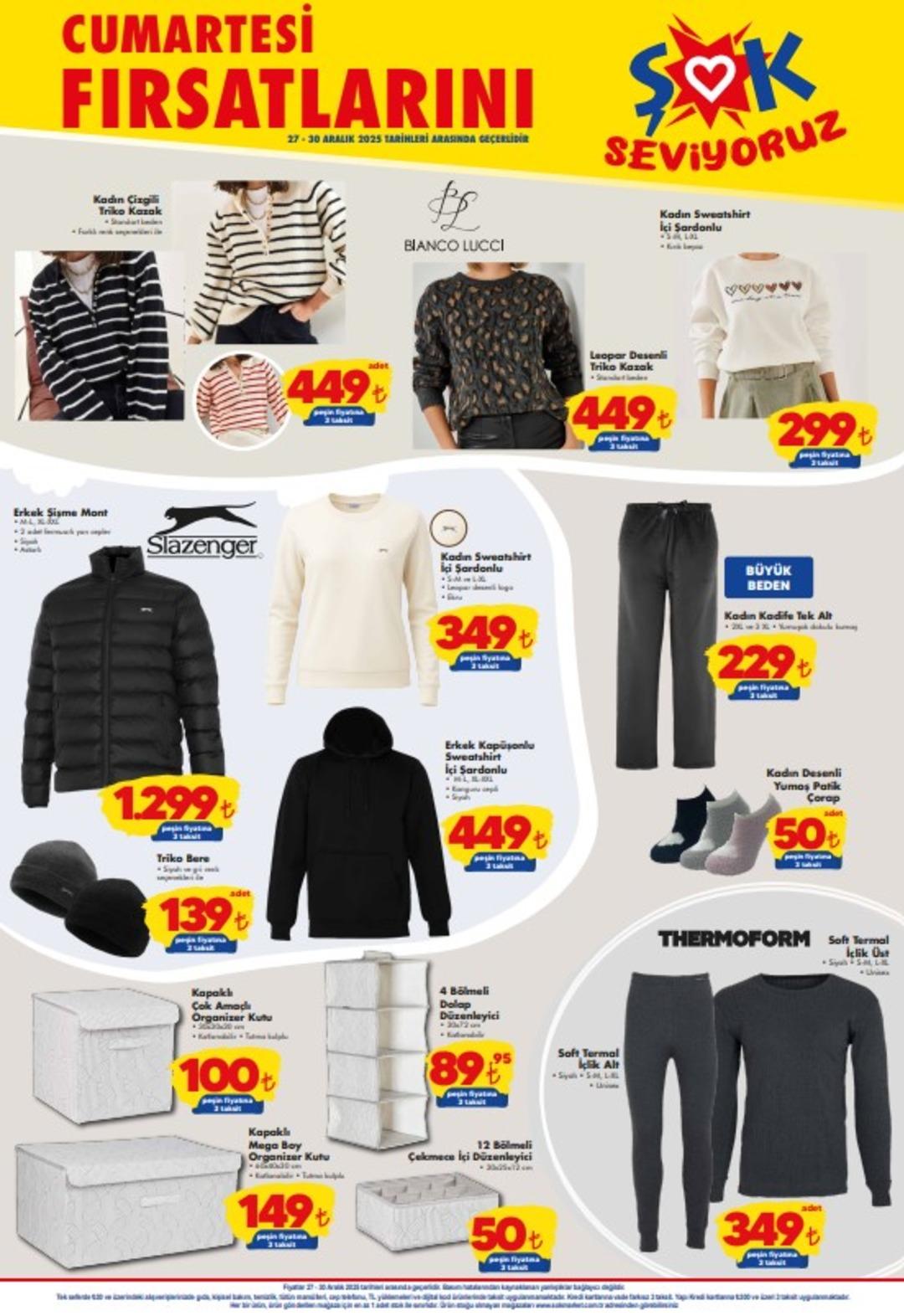 ŞOK a The North Face montlar geliyor! 27 Aralık 2025 ŞOK aktüel katalog yayınlandı! 2