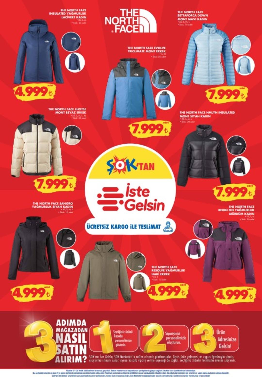 ŞOK a The North Face montlar geliyor! 27 Aralık 2025 ŞOK aktüel katalog yayınlandı! 4