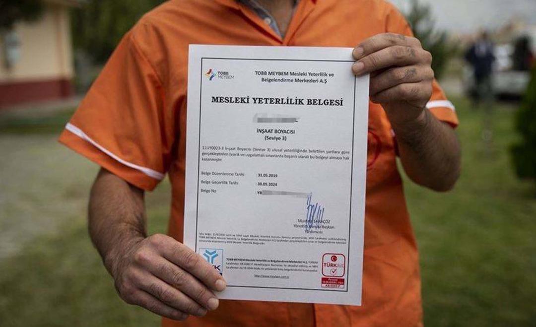 Tam 66 meslekte yeterlilik belgesi olmayanlar 1 yıl sonra işsiz! 1