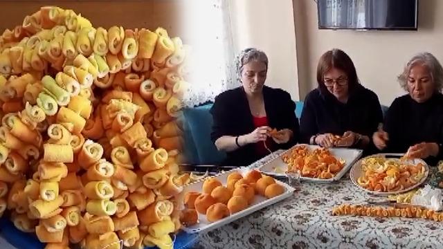 Sokaklardaki turunçlar öğrencilere burs oluyor