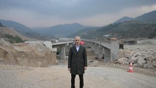Bakan Uraloğlu, Hatay'da İskenderun-Antakya Otoyolu Projesi'ndeki çalışmaları inceledi