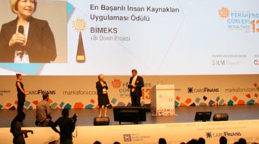 Bimeks'in +Bi Down Projesi'ne ödül