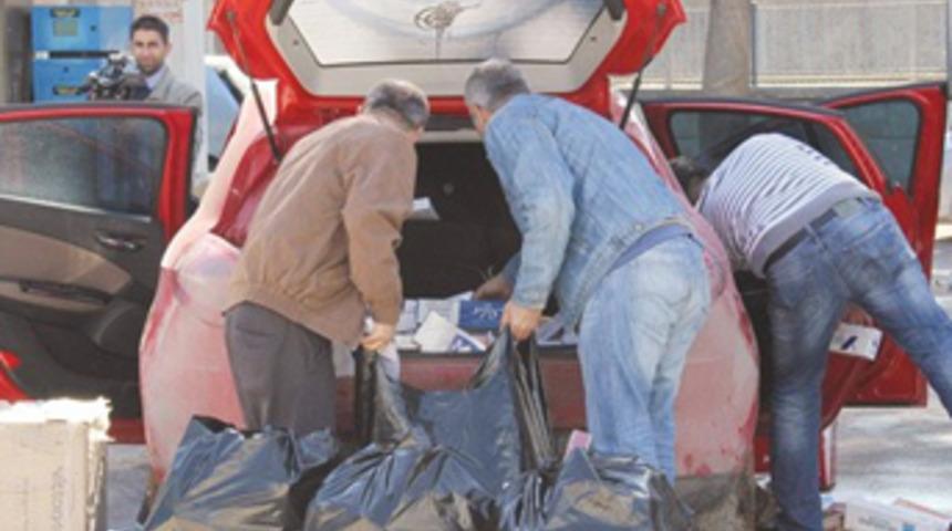 Evde ve otoda kaçak avı