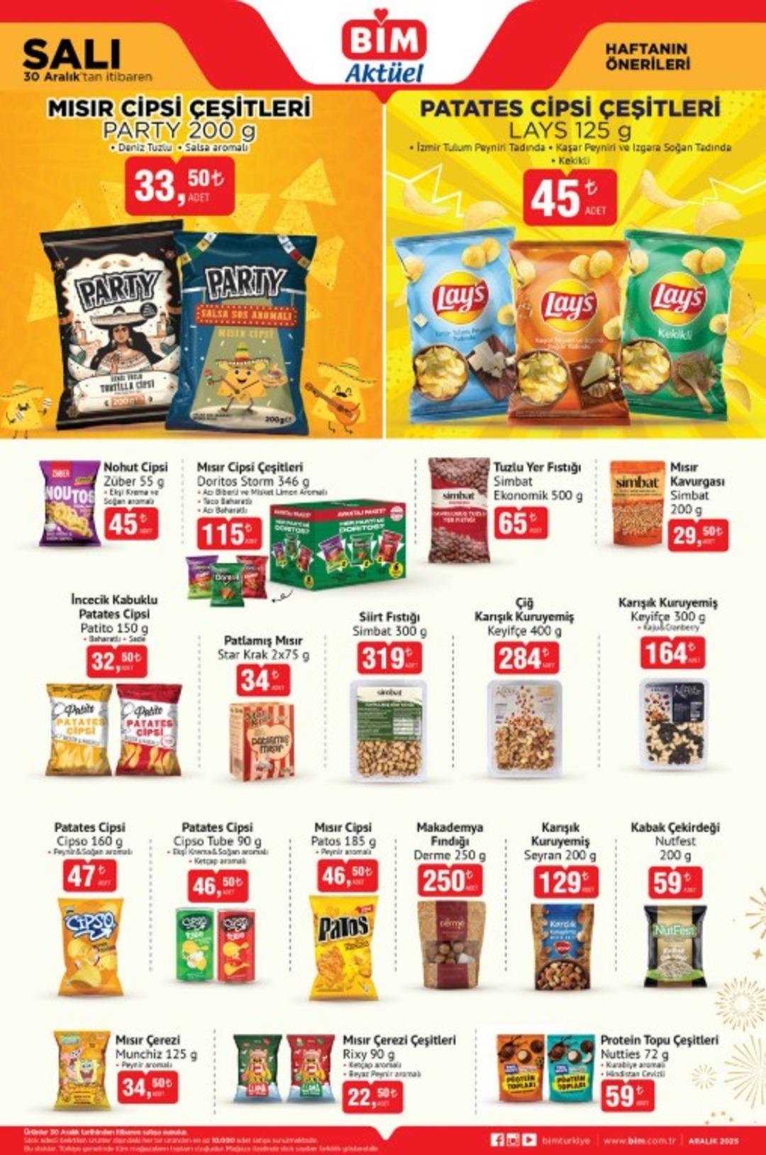 30 Aralık 2025 BİM Aktüel Haftanın Önerileri kataloğu yayınlandı! 1