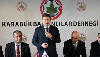 Adalet Bakanı Tun&ccedil;, Karab&uuml;k'te ziyaretlerde bulundu