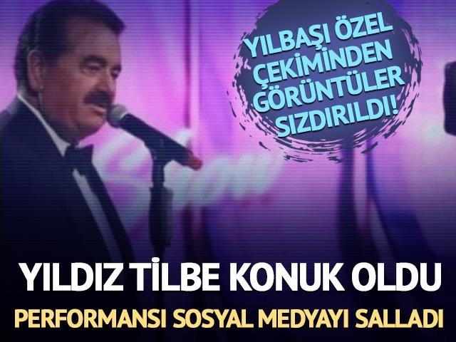 İbo Show Yılbaşı &Ouml;zel &ccedil;ekiminden g&ouml;r&uuml;nt&uuml;ler sızdı