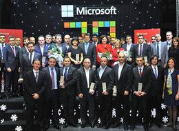 Microsoft, iş ortaklarına ödüller yağdırdı