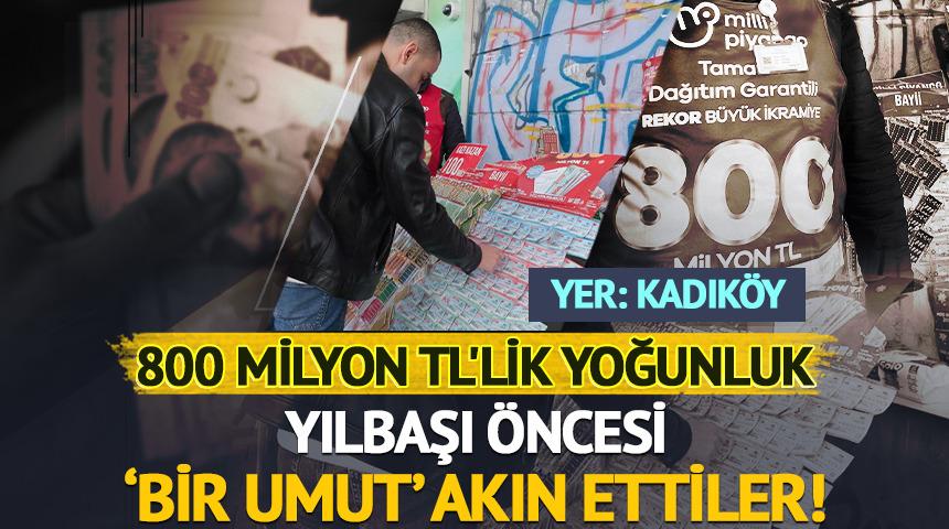 Kadık&ouml;y'de 800 milyon TL'lik yoğunluk!