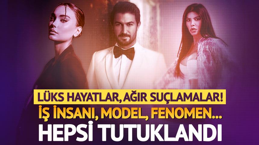 İş insanları modeller fenomenler dans&ouml;zler... Hepsi tutuklandı