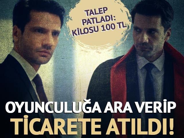 Oyunculuğa ara verip ticarete atıldı! Talep patladı: Kilosu 100 TL