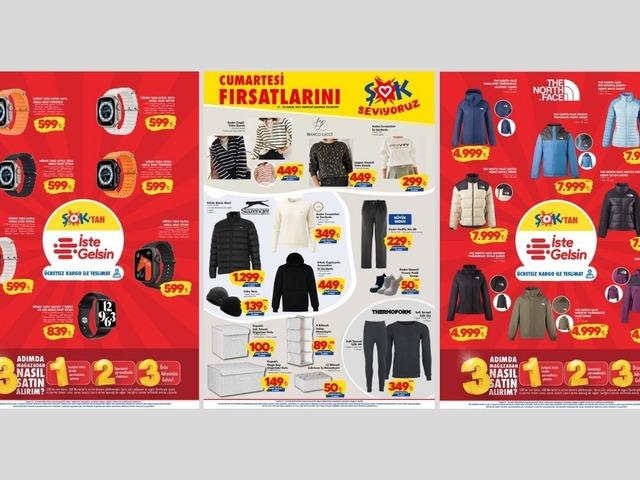 ŞOK'a The North Face montlar geliyor! 27 Aralık 2025 ŞOK akt&uuml;el katalog yayınlandı!