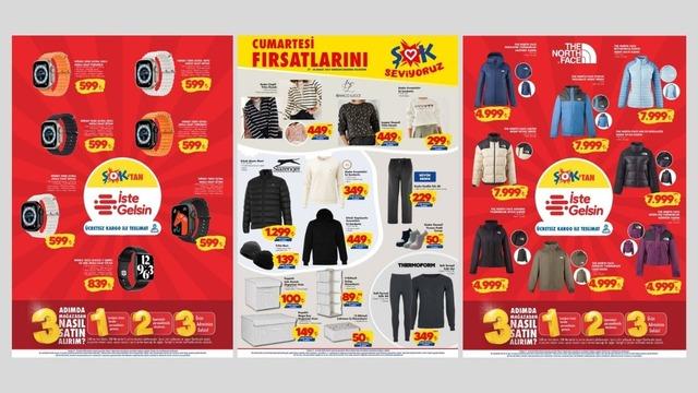 ŞOK'a The North Face montlar geliyor! 27 Aralık 2025 ŞOK aktüel katalog yayınlandı!