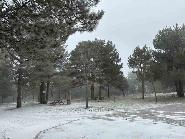 Manisa&rsquo;da y&uuml;ksek kesimlerde kar yağışı etkili oldu 4