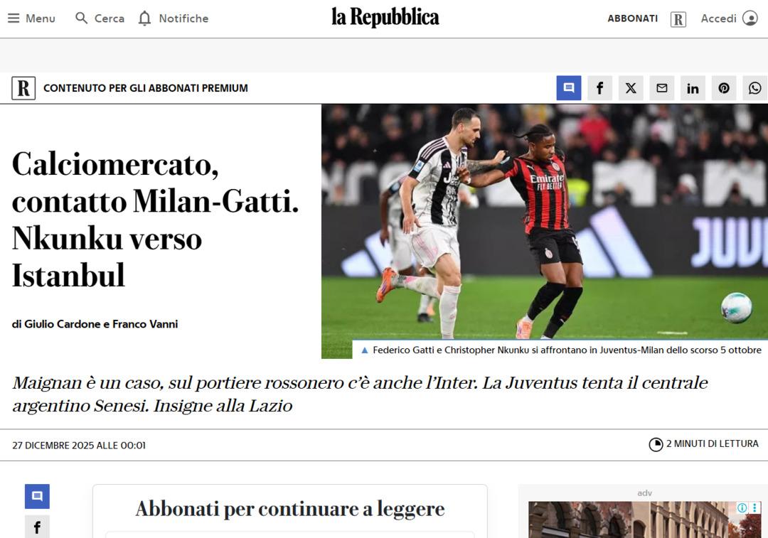 İtalyanlar Nkunku nun transferini duyurdu! "İstanbul a gidiyor" 1